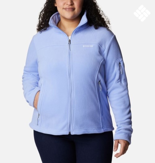 Women's Columbia Fast Trek II Jackets Blue | Plus Size CA-Q6013